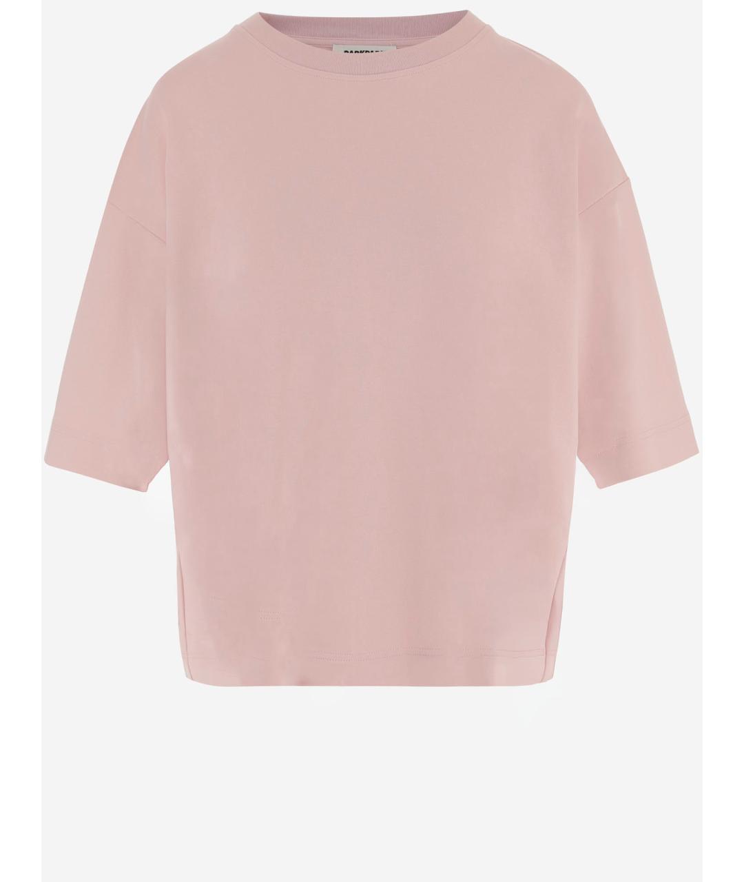 DARKPARK Розовая хлопковая футболка, фото 4