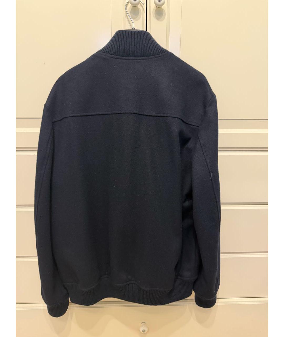 12 STOREEZ Темно-синяя шерстяная куртка, фото 2