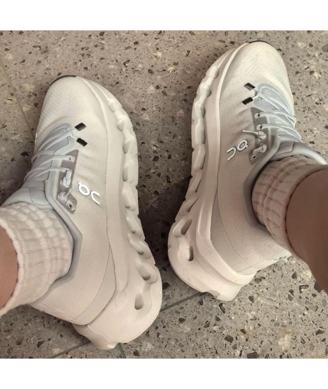 ON Белые низкие кроссовки / кеды, фото 6