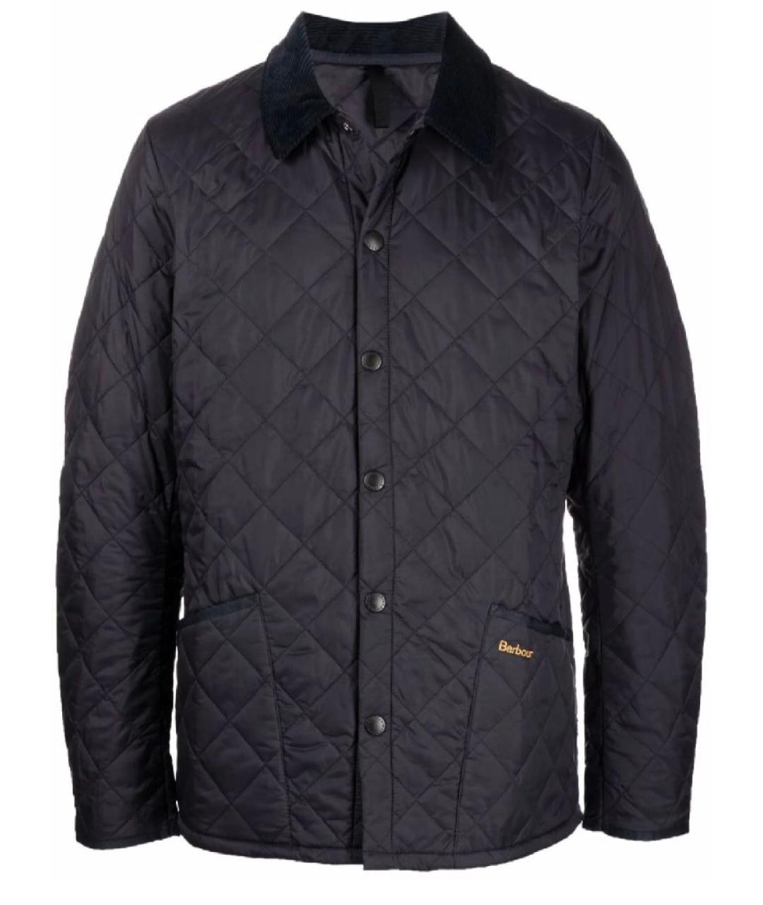 BARBOUR Темно-синяя полиэстеровая куртка, фото 1