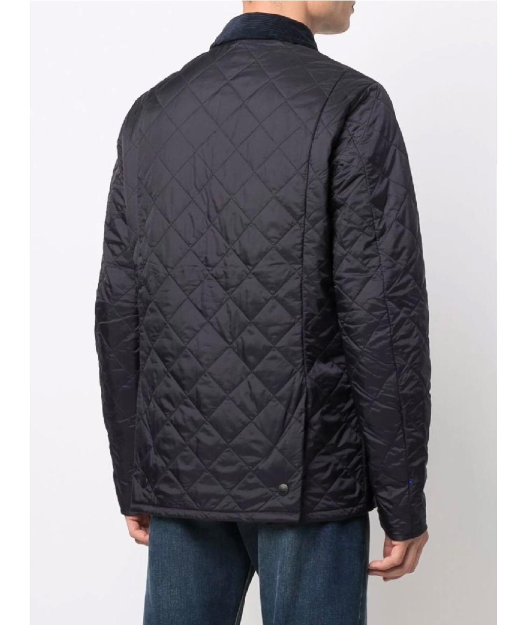 BARBOUR Темно-синяя полиэстеровая куртка, фото 4
