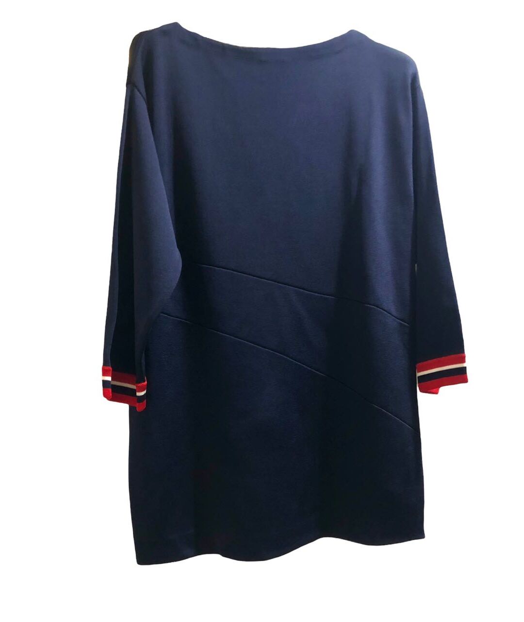 PRADA Темно-синий вискозный джемпер / свитер, фото 2