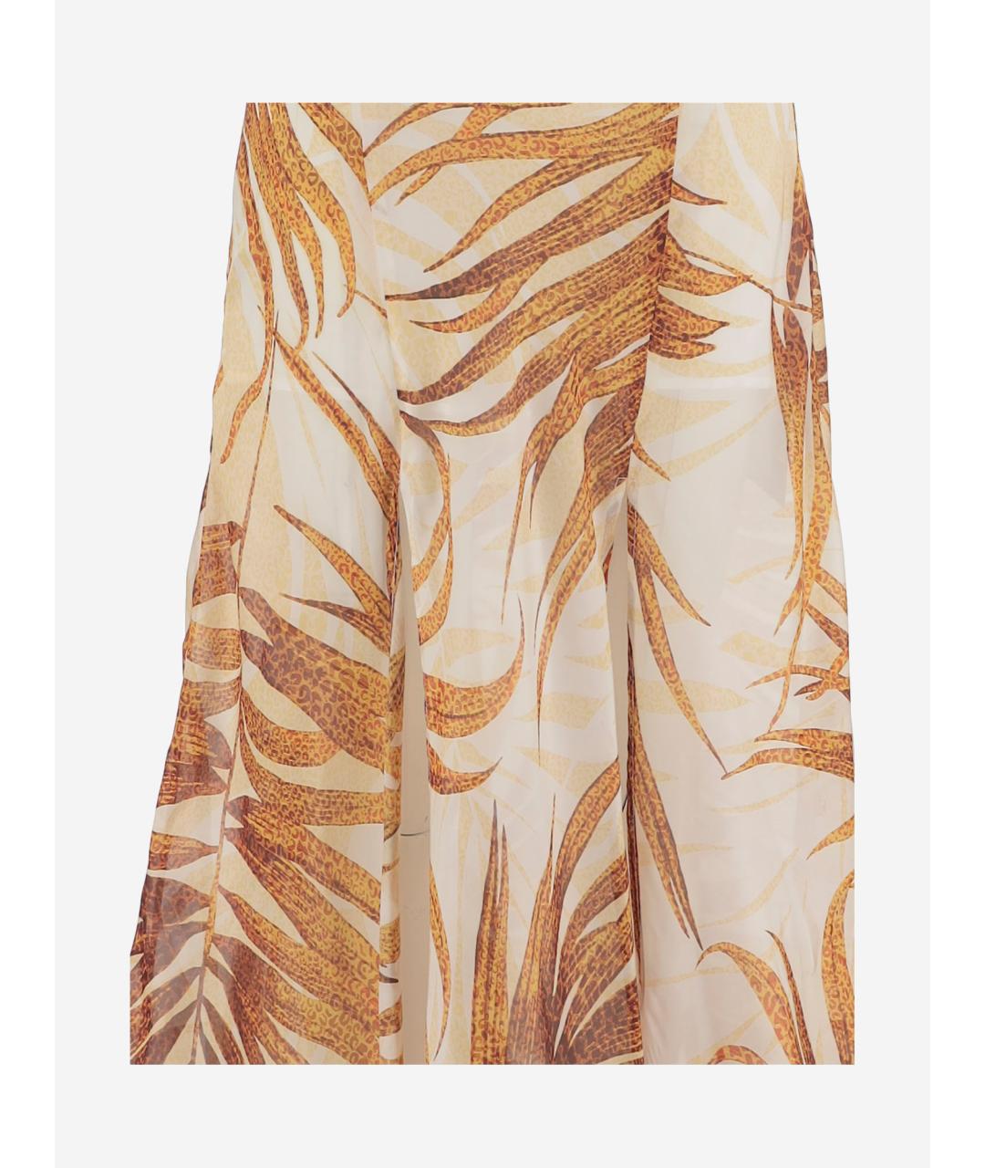 JUST CAVALLI Мульти полиэстеровое платье, фото 3