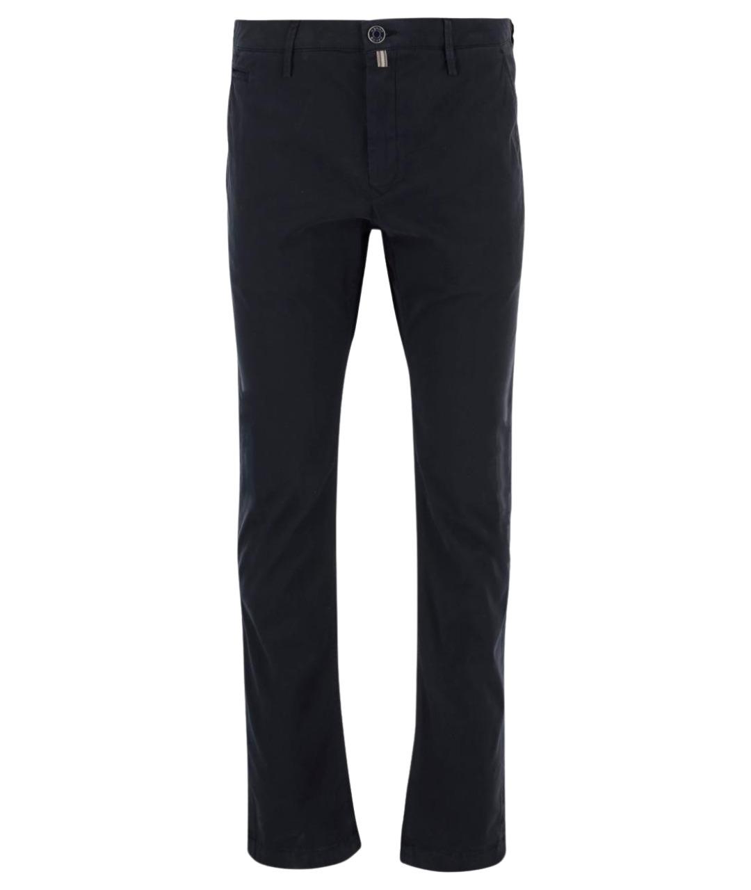 JACOB COHEN Темно-синие хлопковые повседневные брюки, фото 1