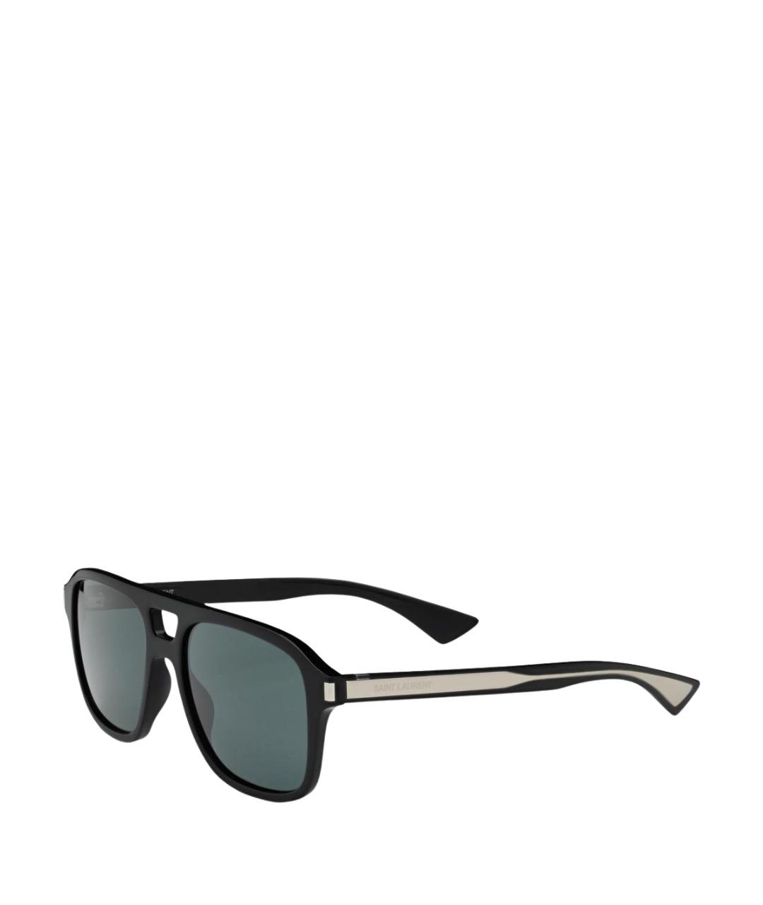 SAINT LAURENT Черные солнцезащитные очки, фото 1
