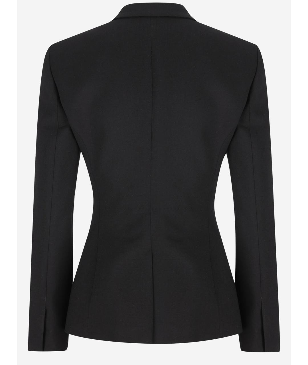 GUCCI Черный шерстяной жакет/пиджак, фото 2