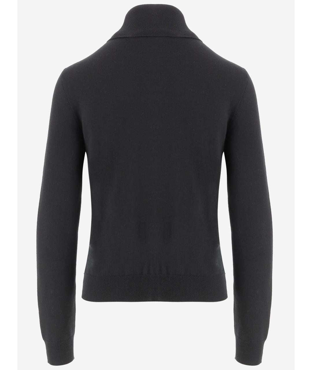 GUCCI Черная шерстяная водолазка, фото 2