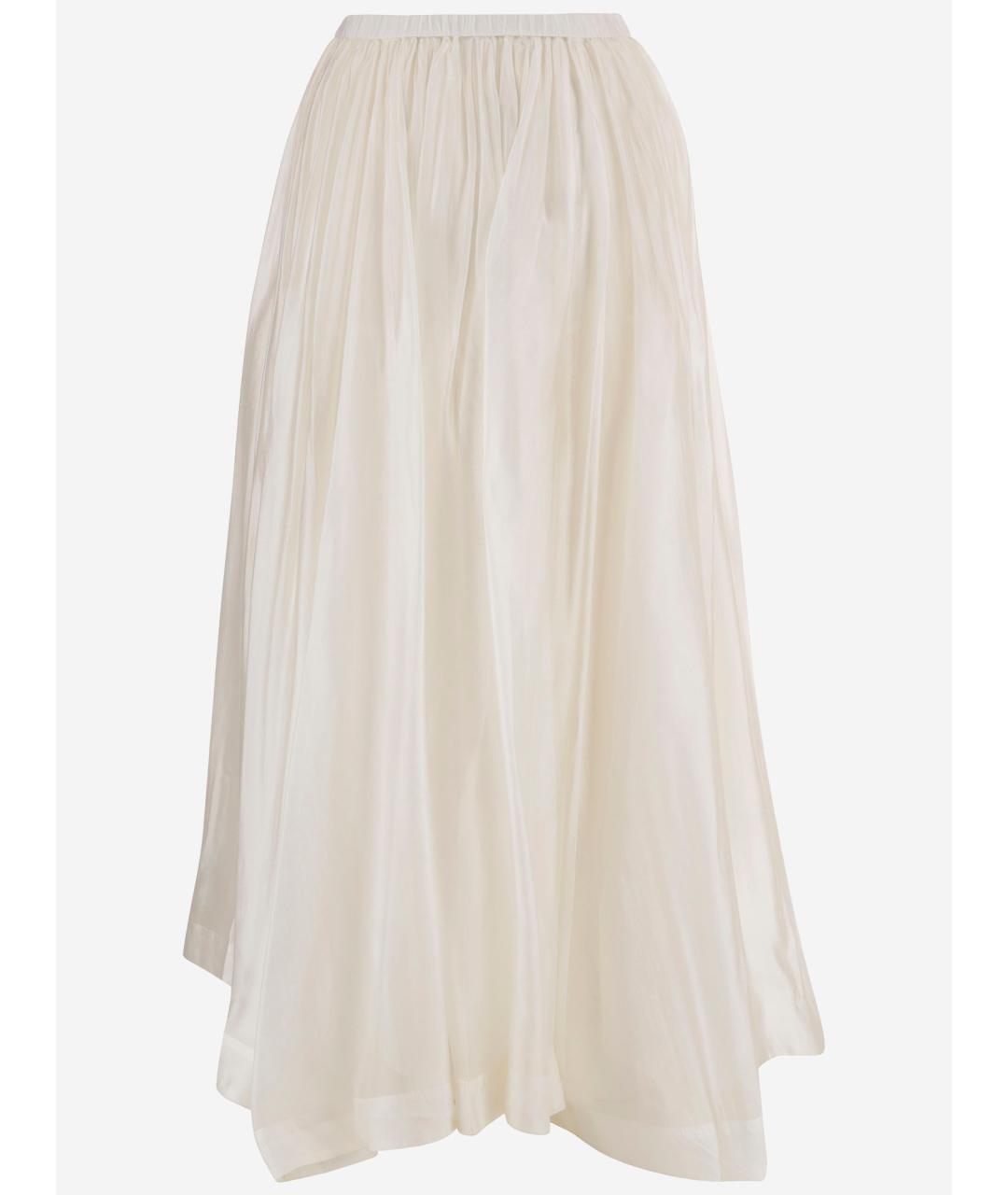 THE GARMENT Белая вискозная юбка миди, фото 2