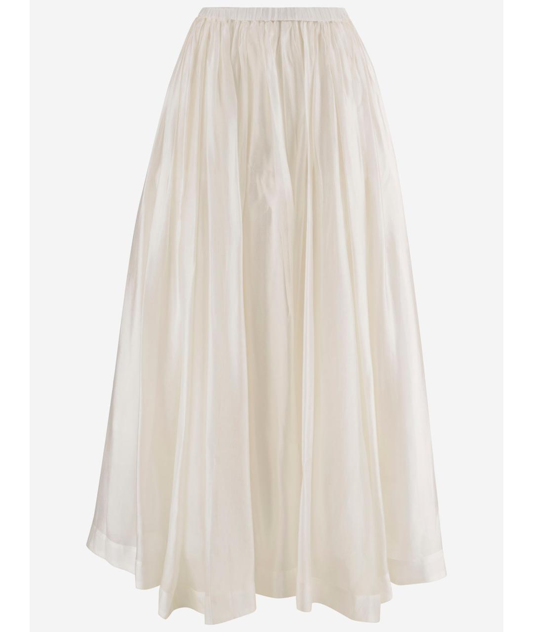THE GARMENT Белая вискозная юбка миди, фото 1