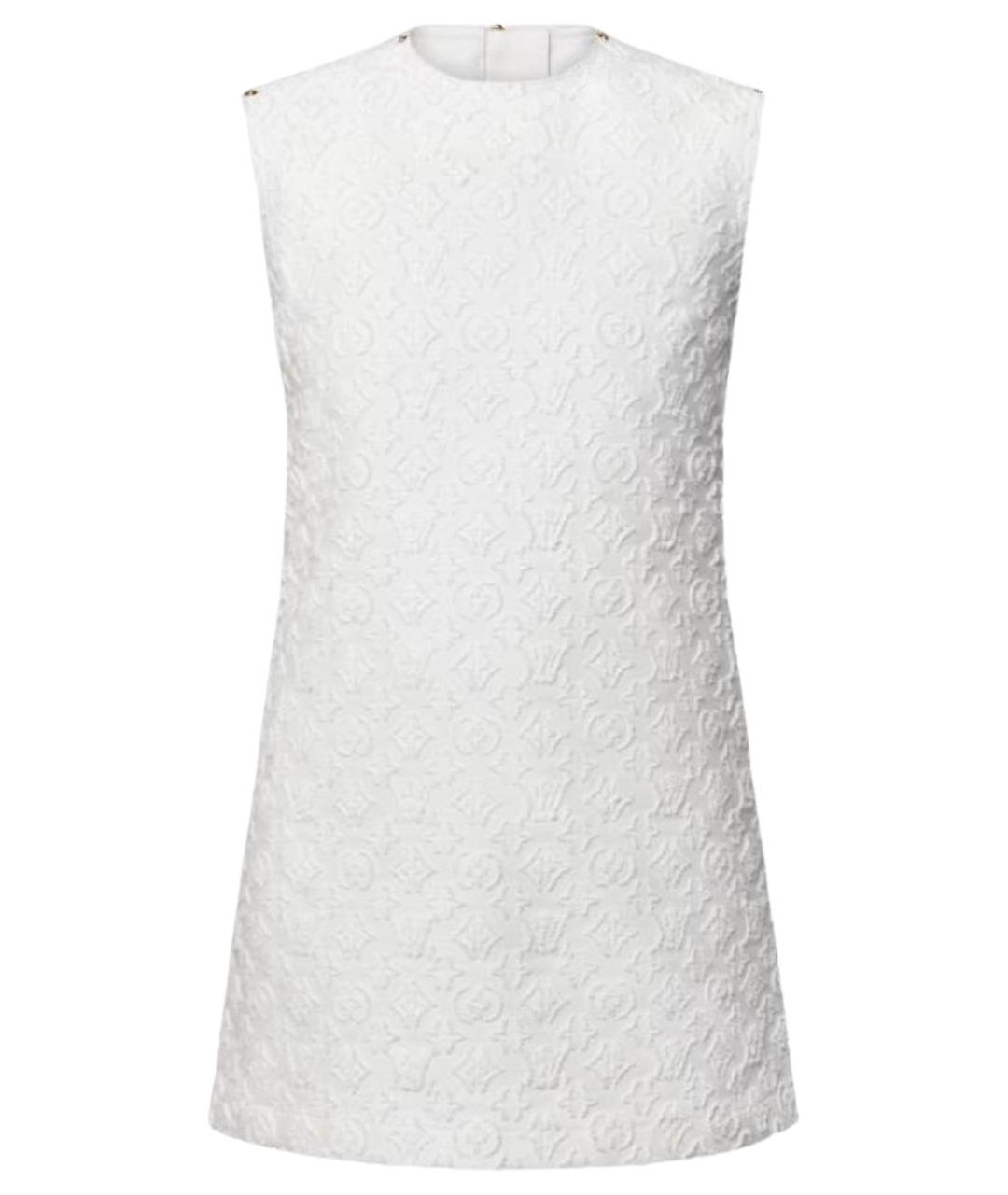 LOUIS VUITTON Белое коктейльное платье, фото 1