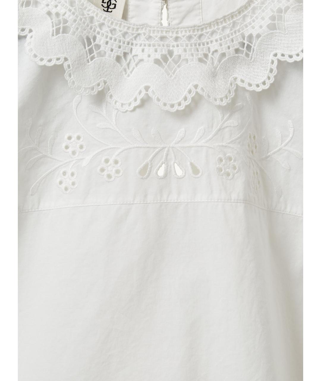 THE GARMENT Белая хлопковая майка, фото 3