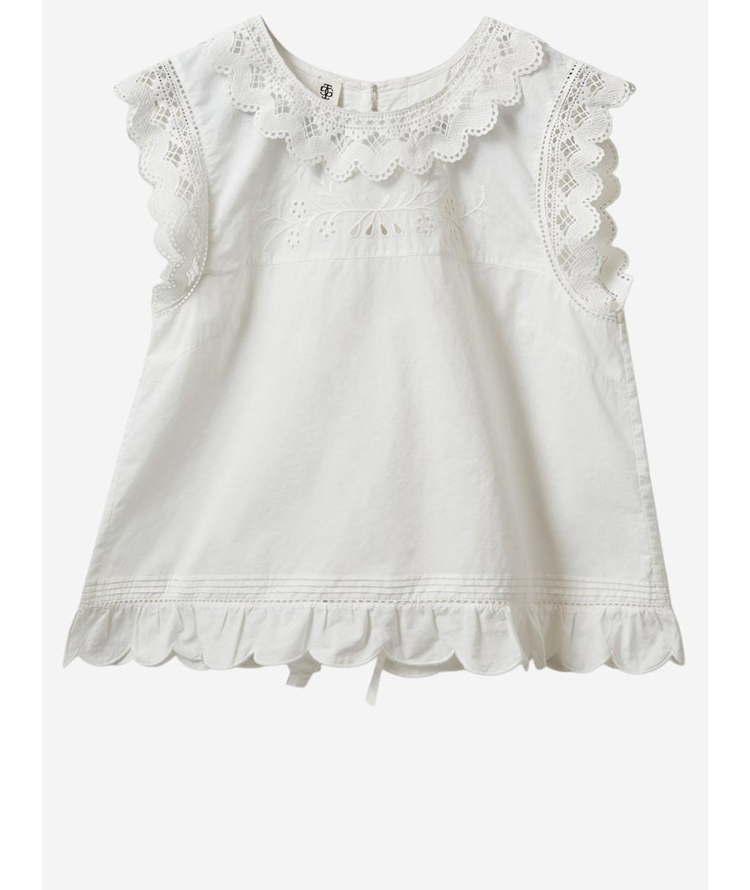 THE GARMENT Белая хлопковая майка, фото 2