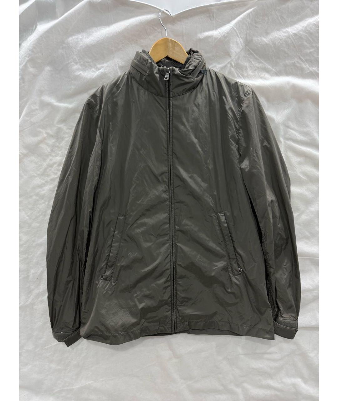PRADA Хаки куртка, фото 9