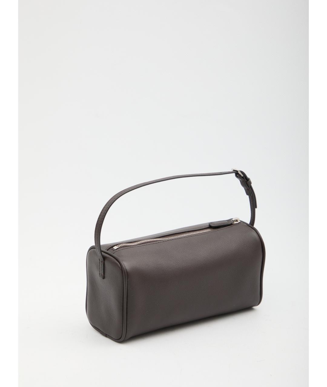 THE ROW Коричневая кожаная сумка через плечо, фото 2