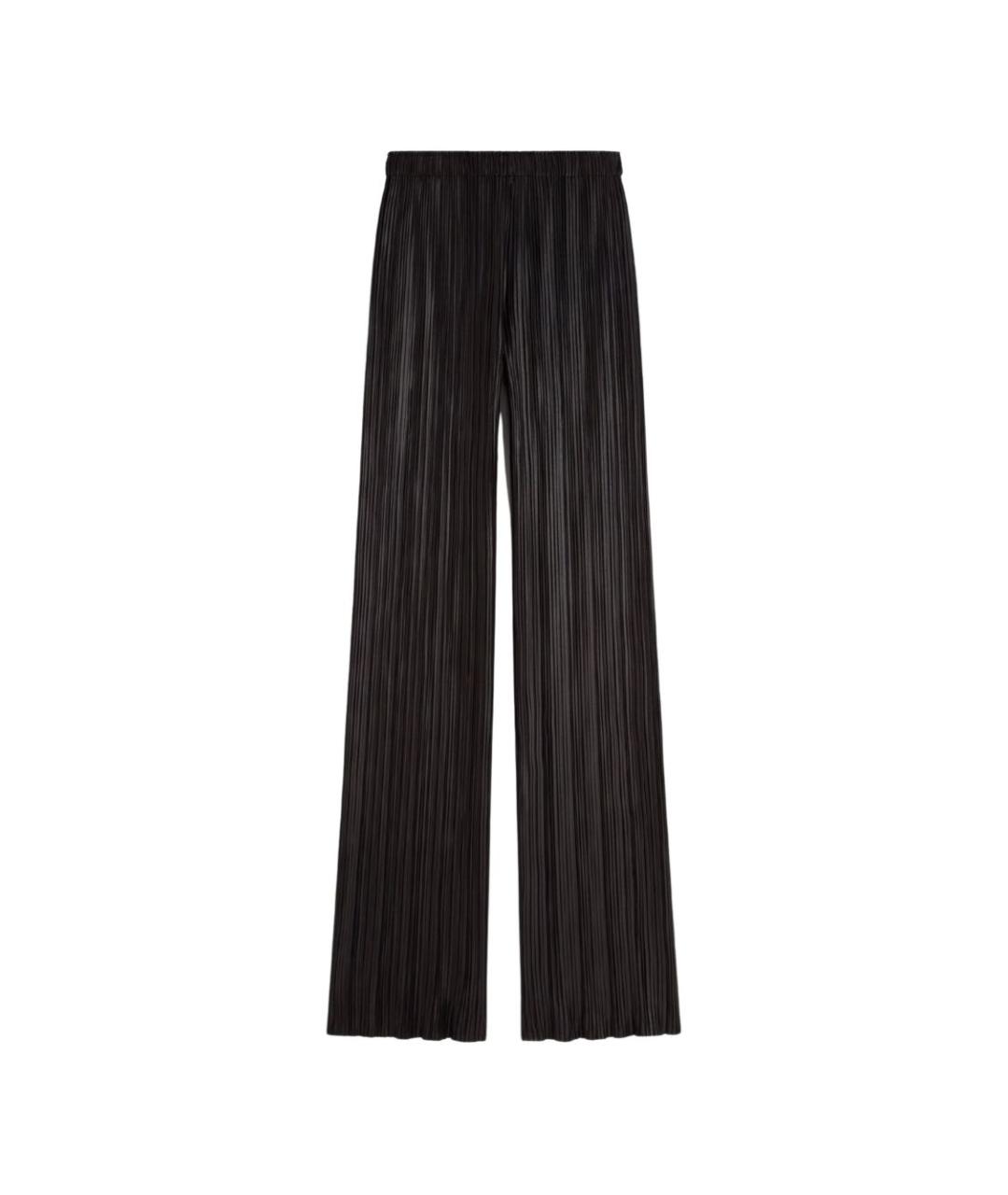 PHOEBE PHILO Черные прямые брюки, фото 1