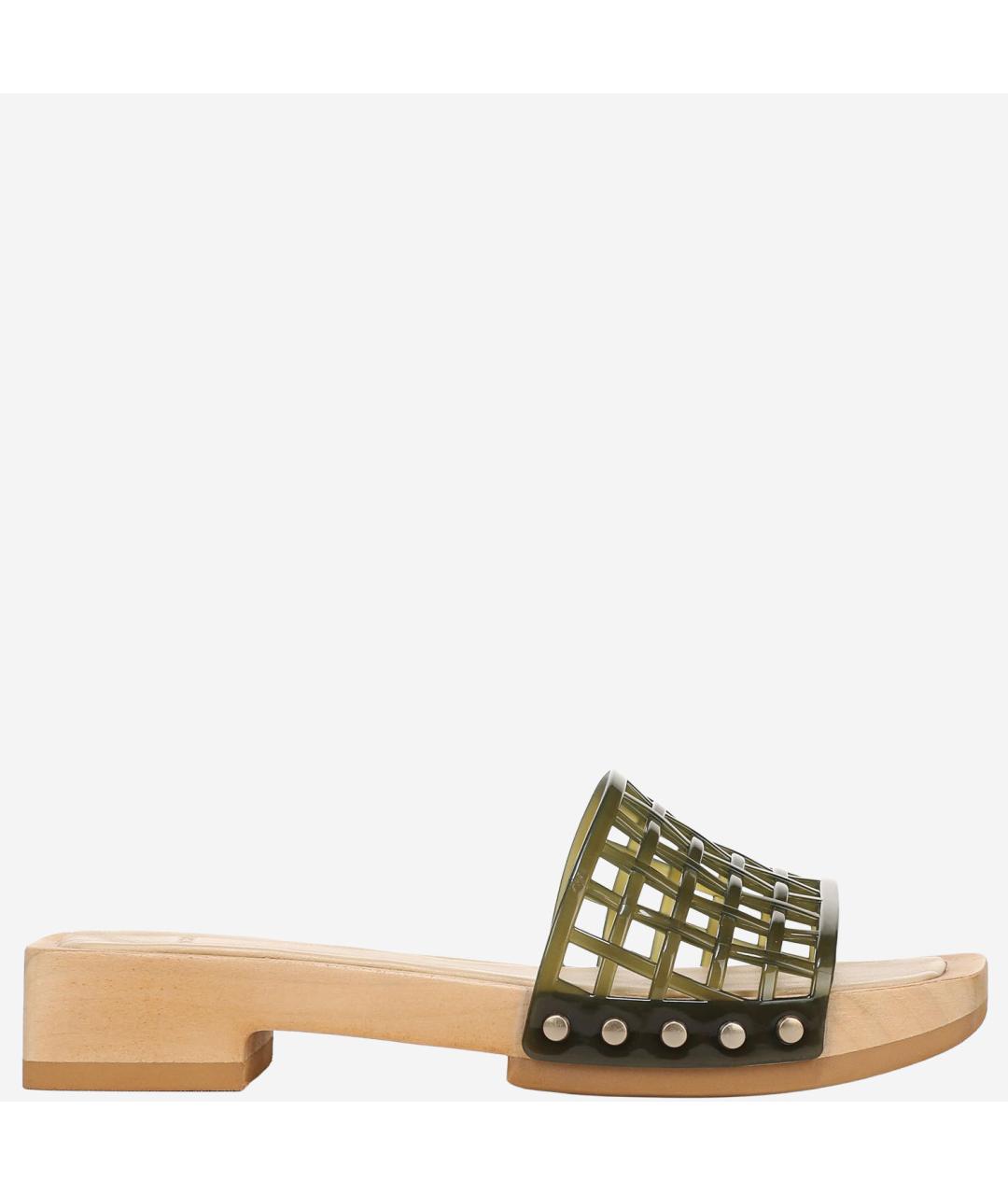 VINCE Зеленые босоножки, фото 6