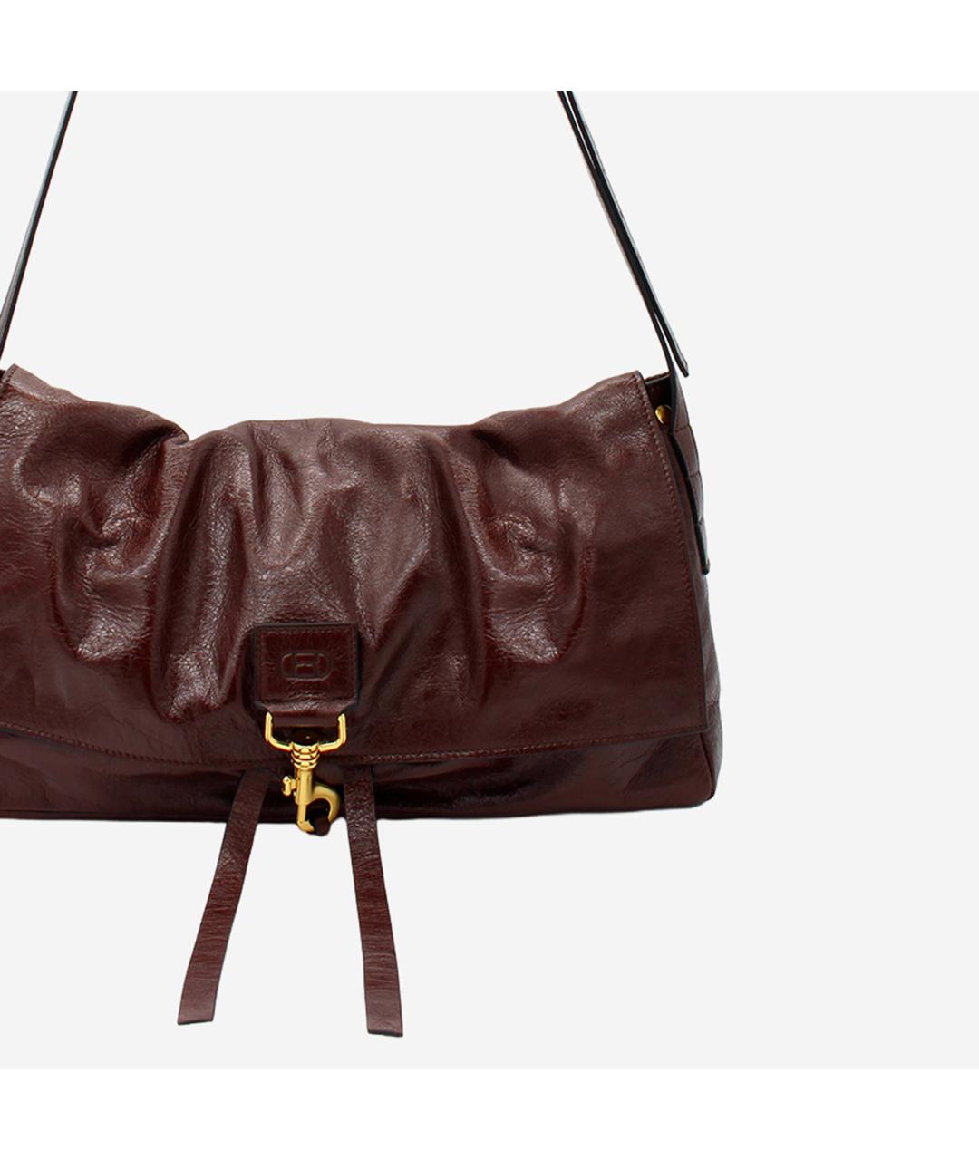 RADICA STUDIO Коричневая кожаная сумка через плечо, фото 4