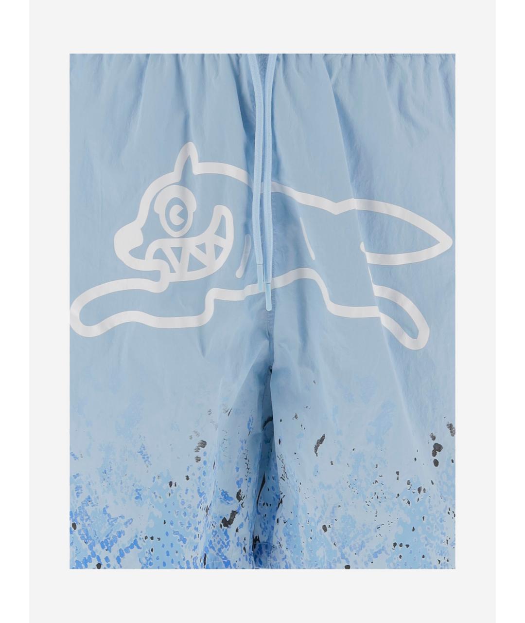 icecream Голубые полиамидовые шорты, фото 3