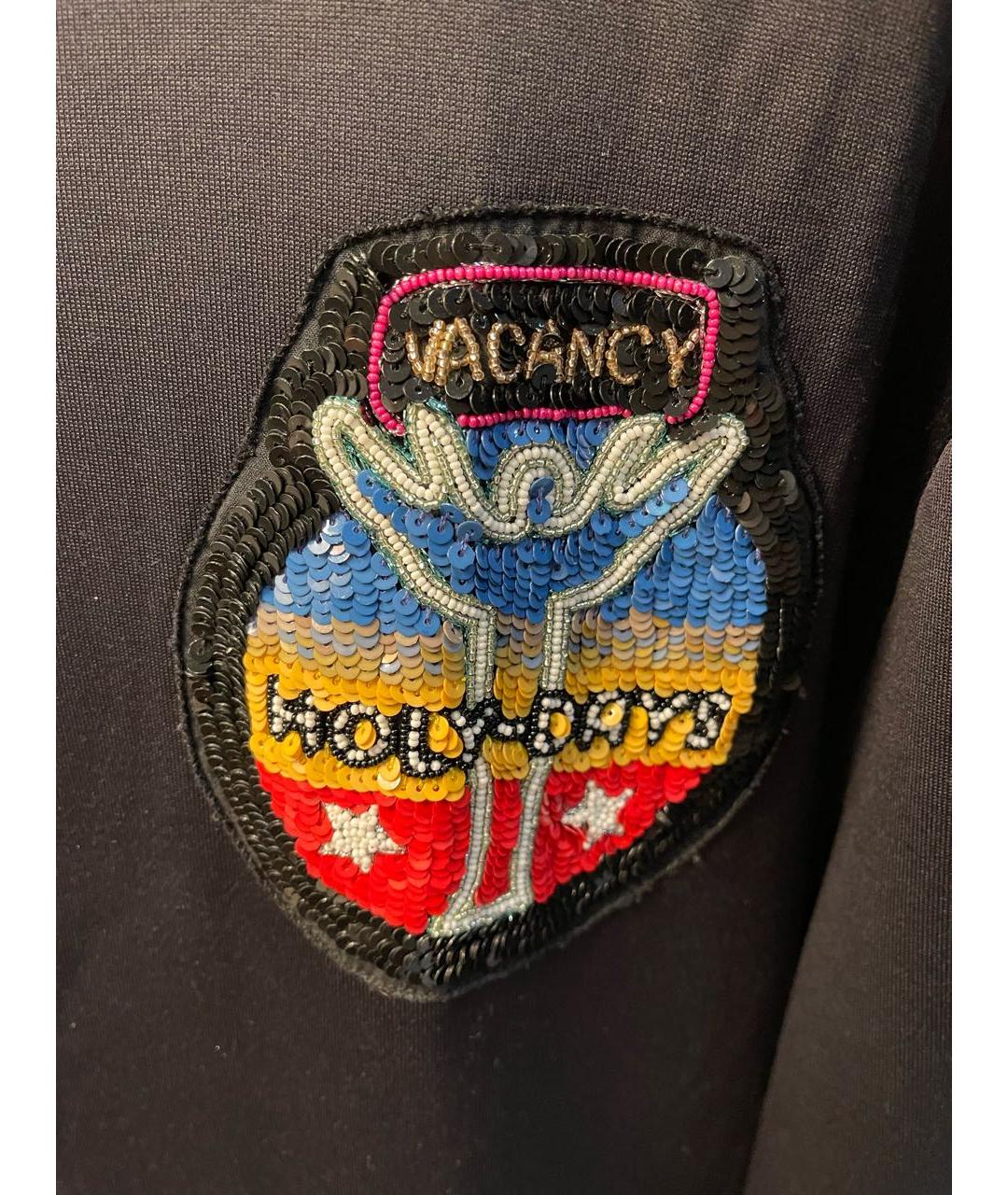 VALENTINO Черная полиамидовая куртка, фото 5