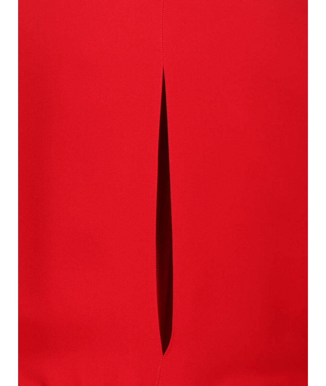 VALENTINO Красное шелковое вечернее платье, фото 5