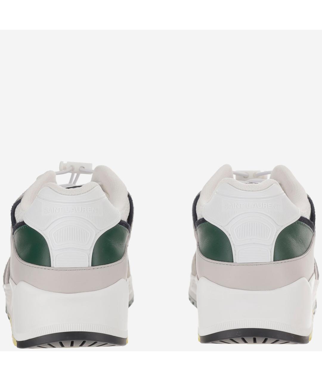 SAINT LAURENT Мульти кожаные низкие кроссовки / кеды, фото 4