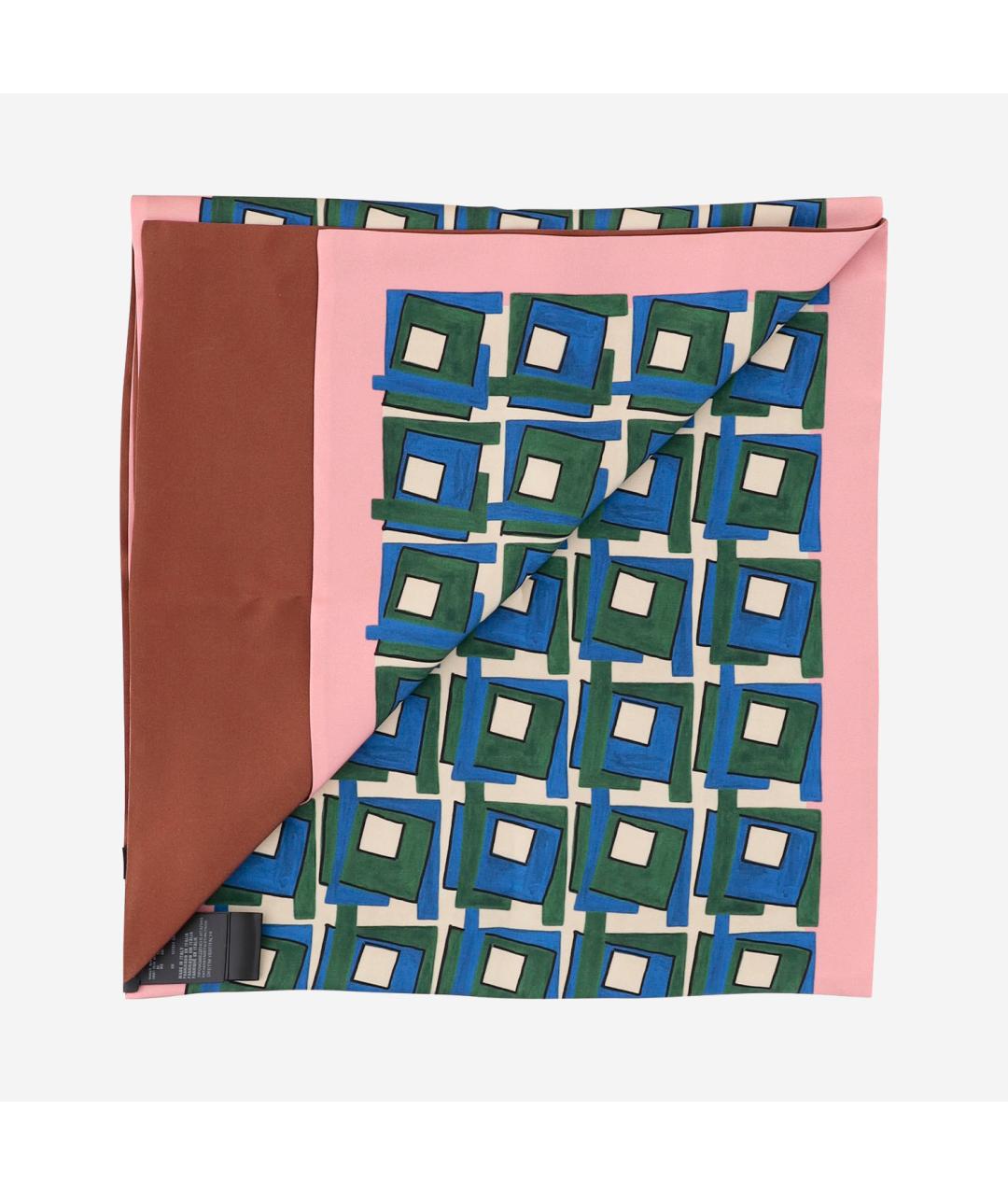 MIU MIU Мульти шелковый шарф, фото 3