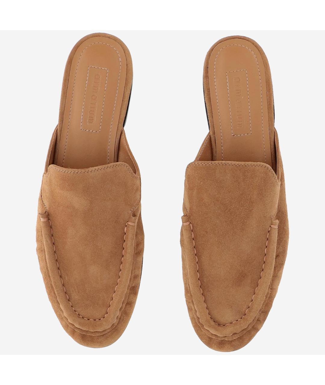 ARMARIUM Коричневые замшевые мюли, фото 2