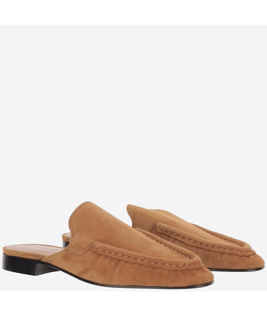 ARMARIUM Коричневые замшевые мюли, фото 3