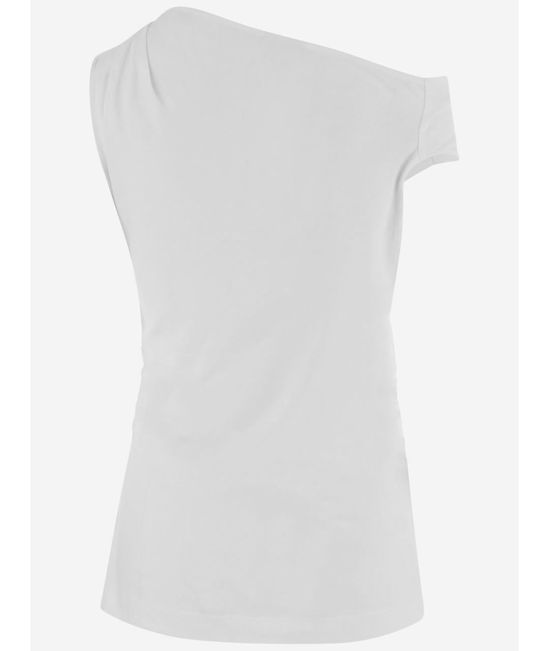 DRIES VAN NOTEN Белая хлопковая майка, фото 2