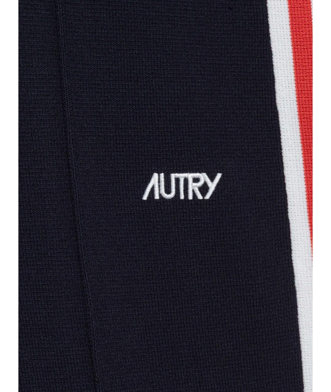 AUTRY Синие вискозные спортивные брюки и шорты, фото 3