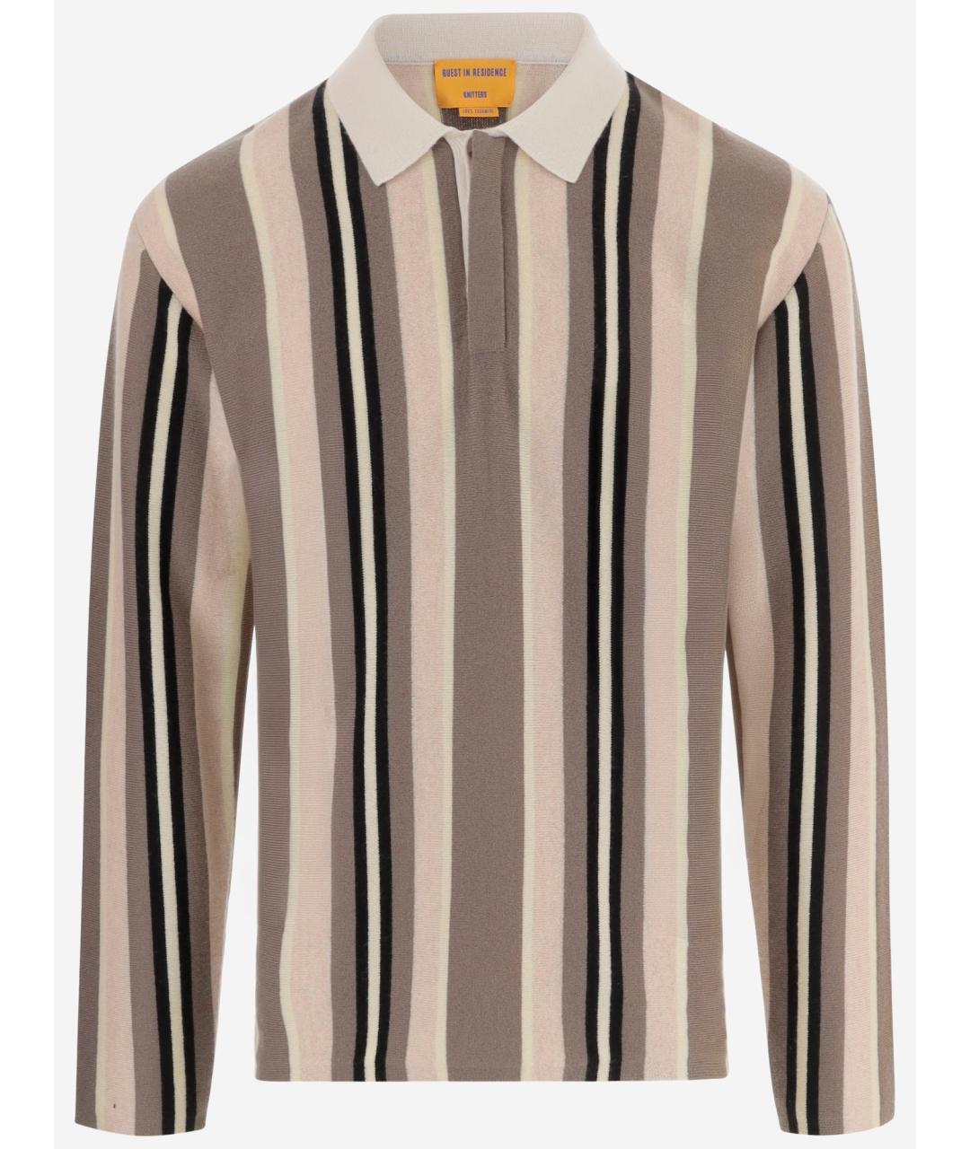 GUEST IN RESIDENCE Бежевое поло с длинным рукавом, фото 4