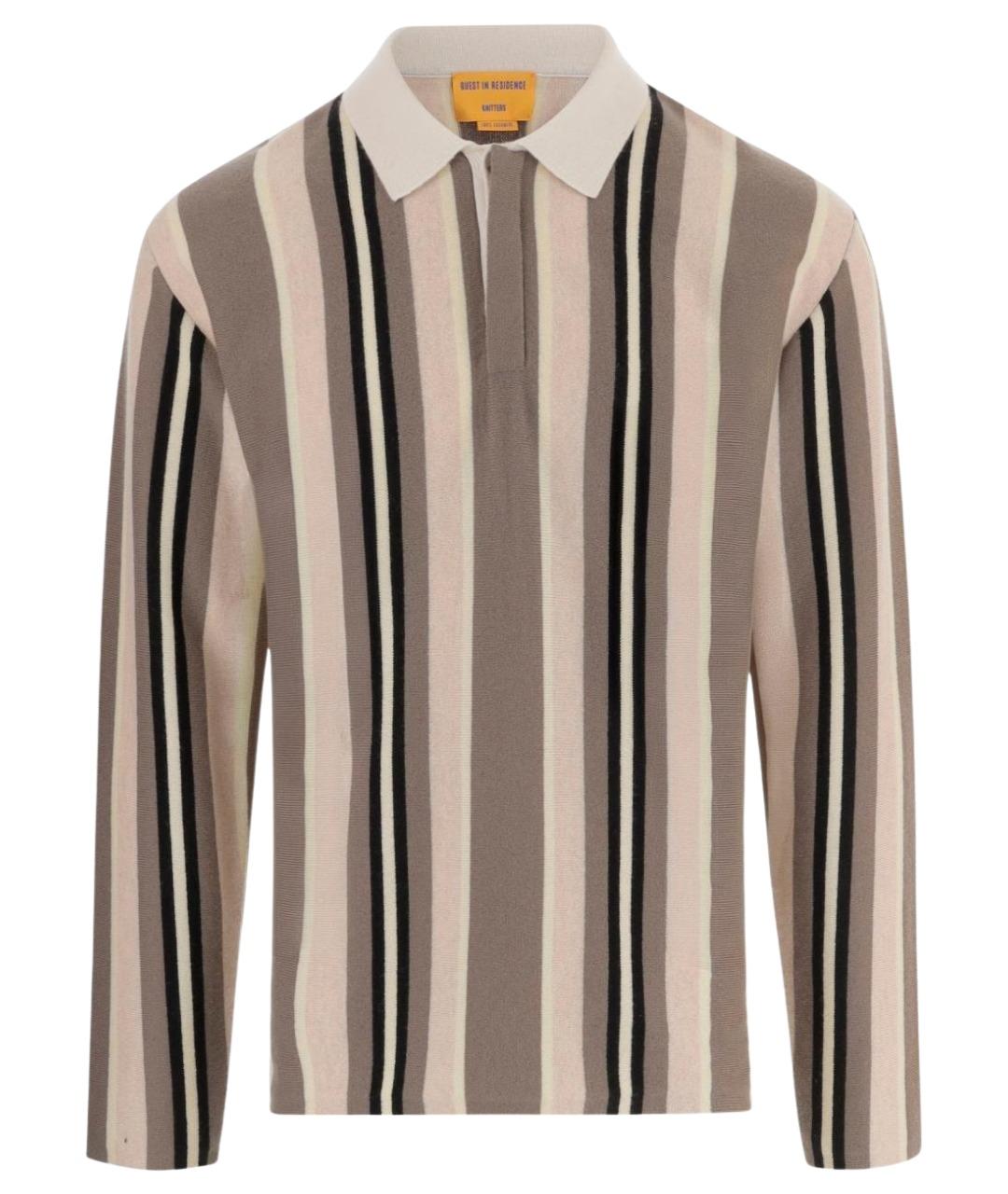 GUEST IN RESIDENCE Бежевое поло с длинным рукавом, фото 1