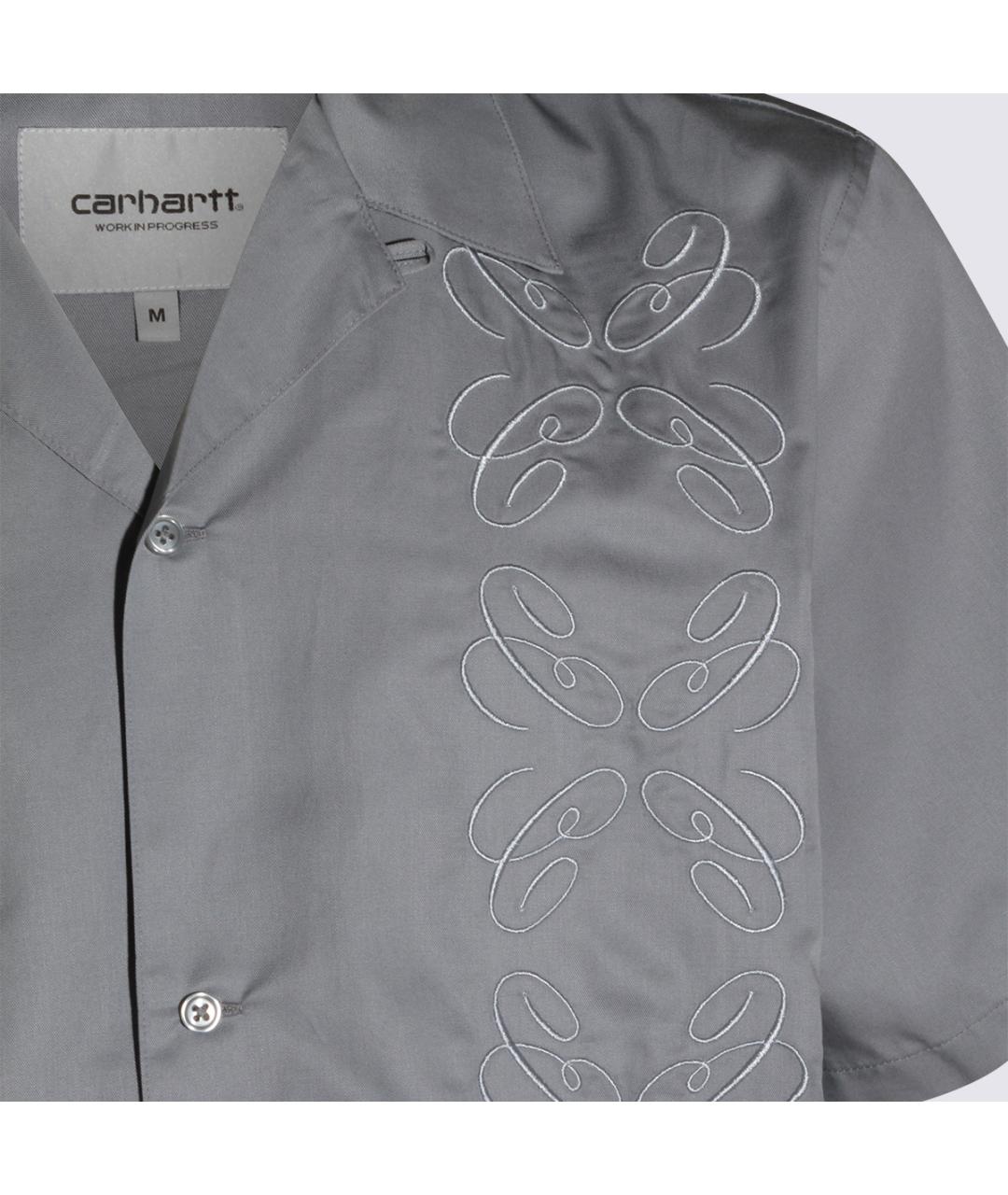 CARHARTT WIP Серая кэжуал рубашка, фото 3