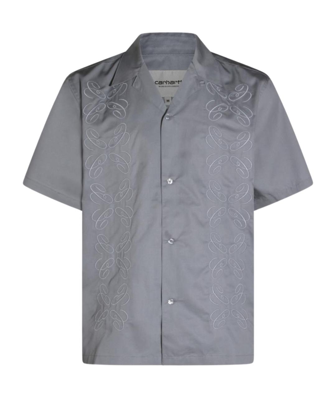 CARHARTT WIP Серая кэжуал рубашка, фото 1