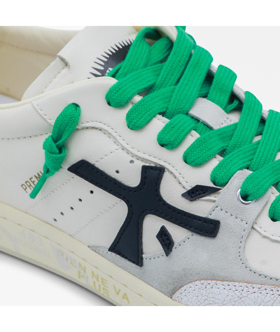 PREMIATA Мульти кожаные низкие кроссовки / кеды, фото 4