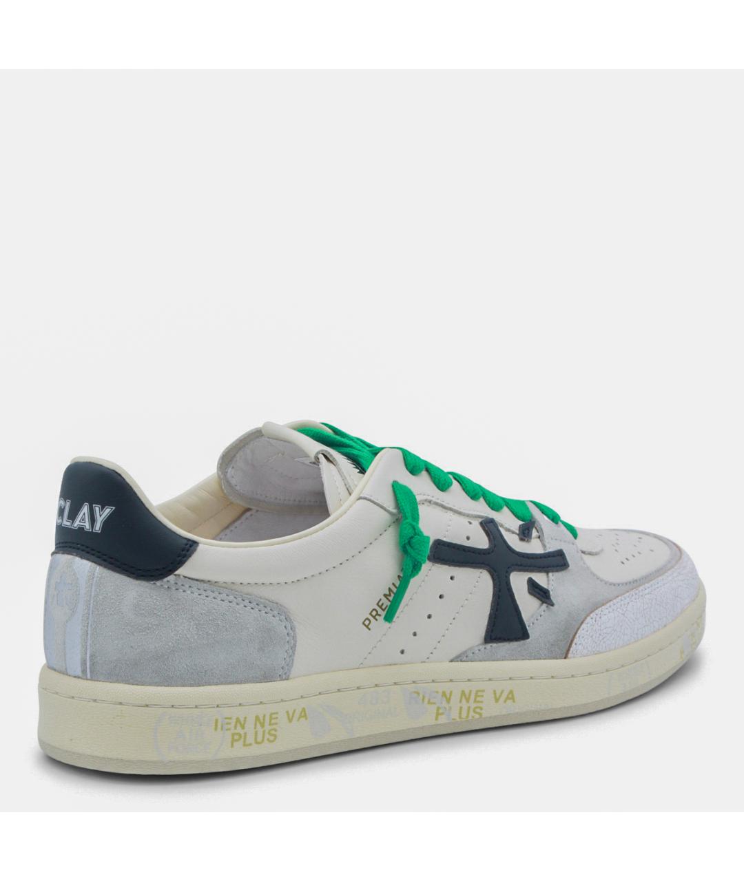 PREMIATA Мульти кожаные низкие кроссовки / кеды, фото 3