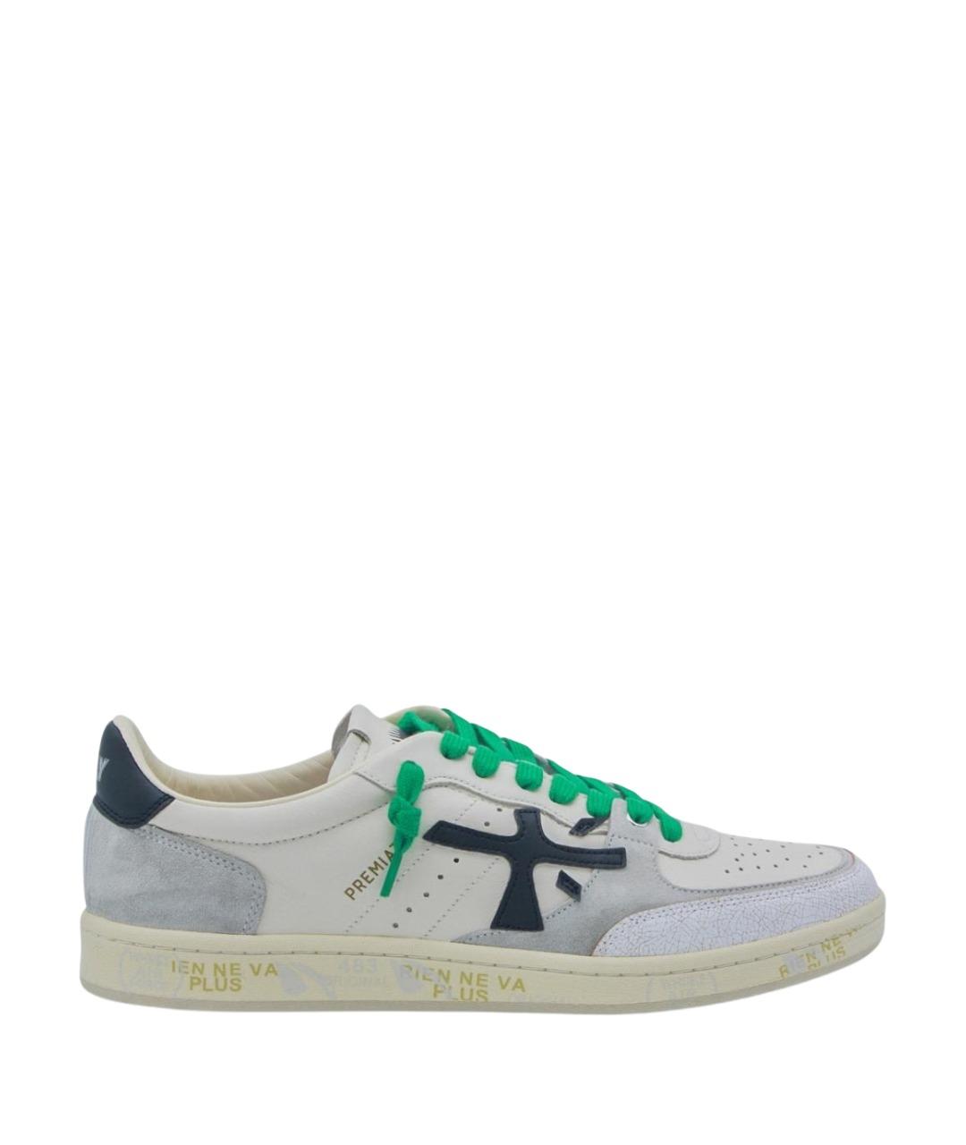 PREMIATA Мульти кожаные низкие кроссовки / кеды, фото 1