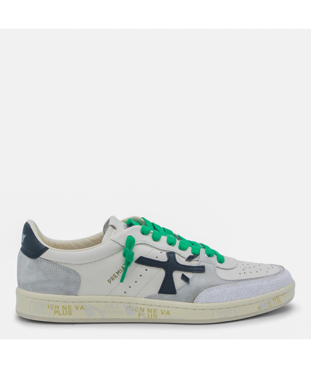 PREMIATA Мульти кожаные низкие кроссовки / кеды, фото 5