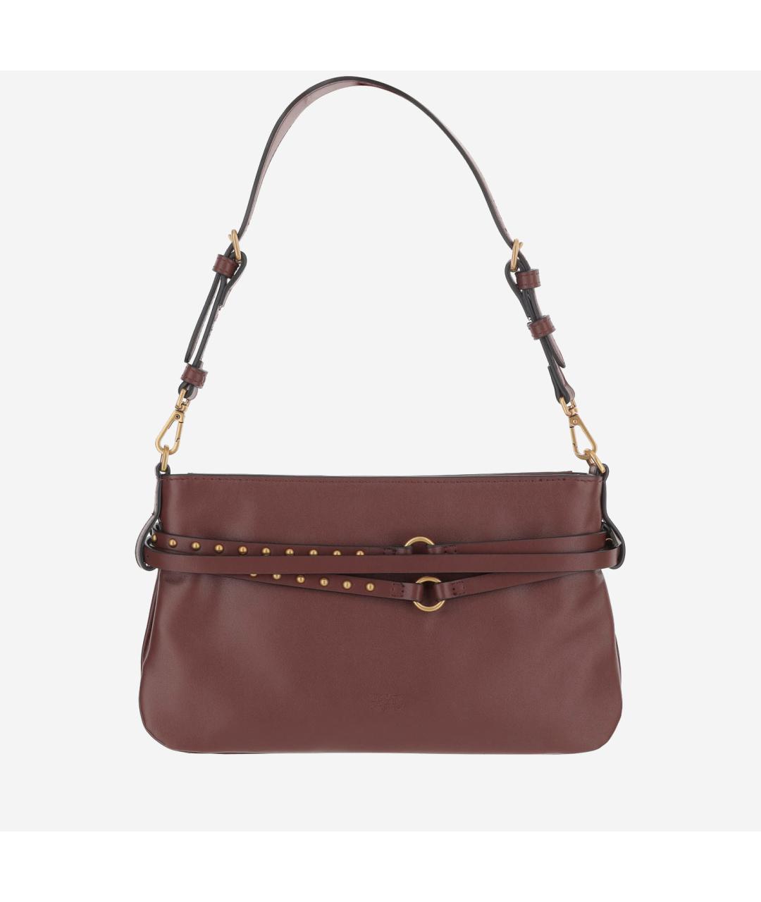 PINKO Коричневая сумка тоут, фото 3