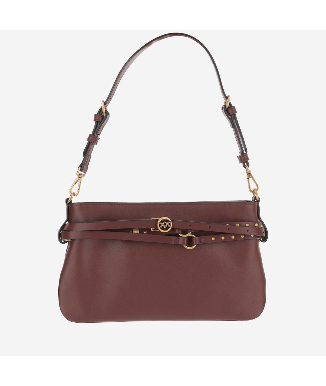 PINKO Коричневая сумка тоут, фото 5