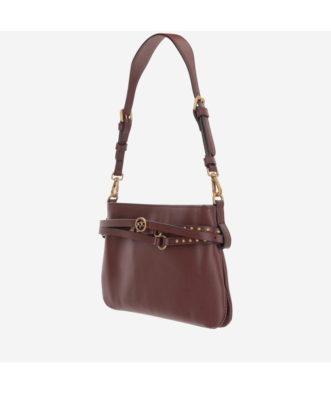 PINKO Коричневая сумка тоут, фото 2