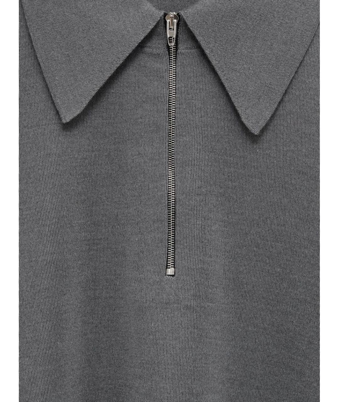 PHOEBE PHILO Серый шерстяной джемпер / свитер, фото 3