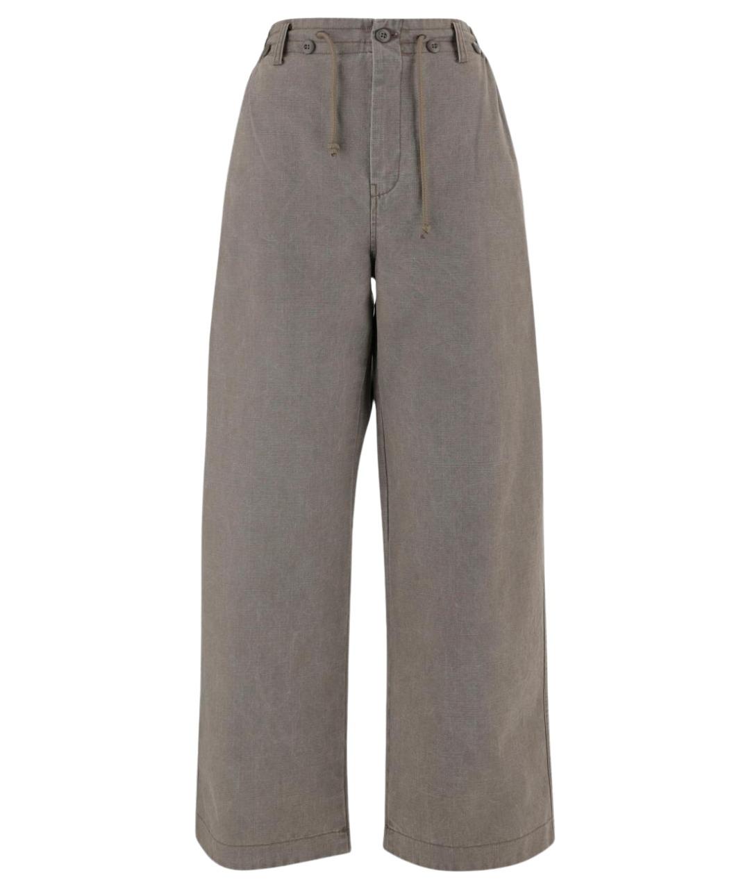 GOLDEN GOOSE DELUXE BRAND Мульти хлопковые прямые джинсы, фото 1