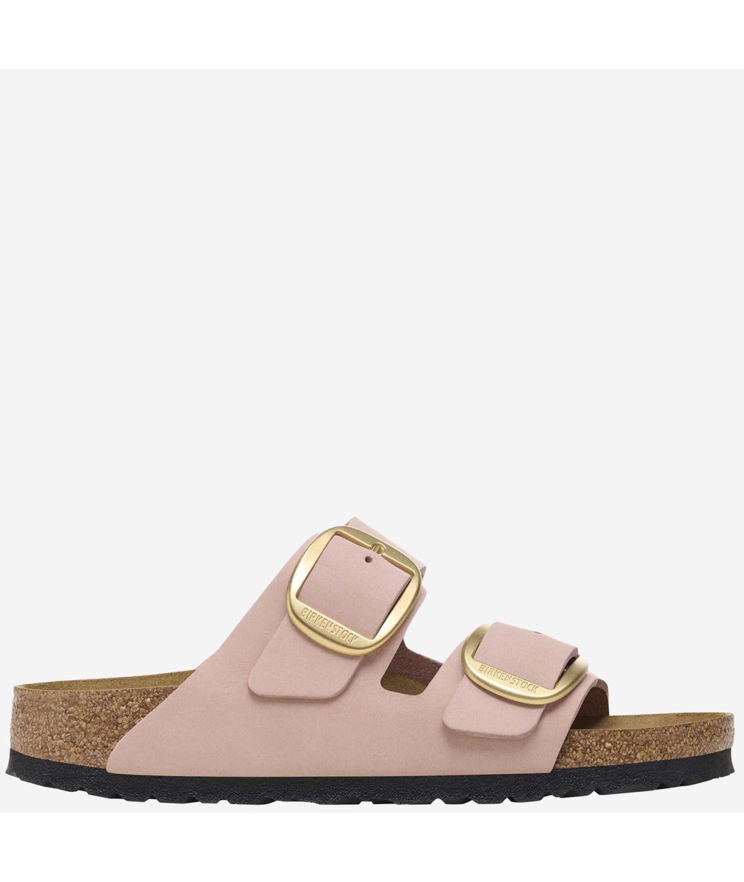 BIRKENSTOCK Розовые замшевые сандалии, фото 5