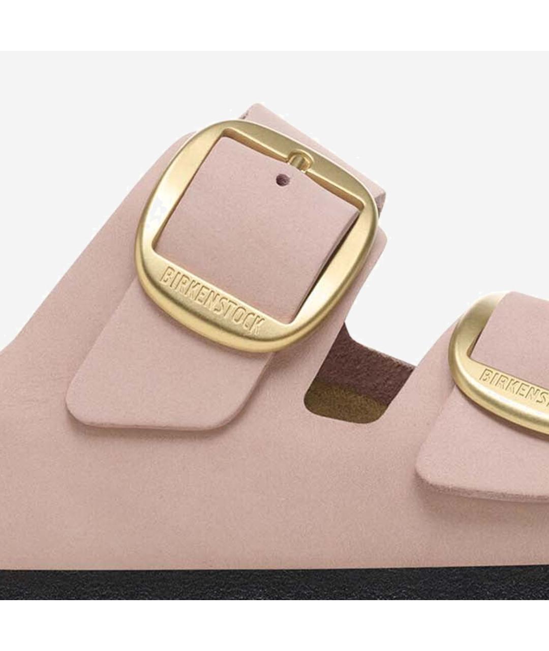 BIRKENSTOCK Розовые замшевые сандалии, фото 4