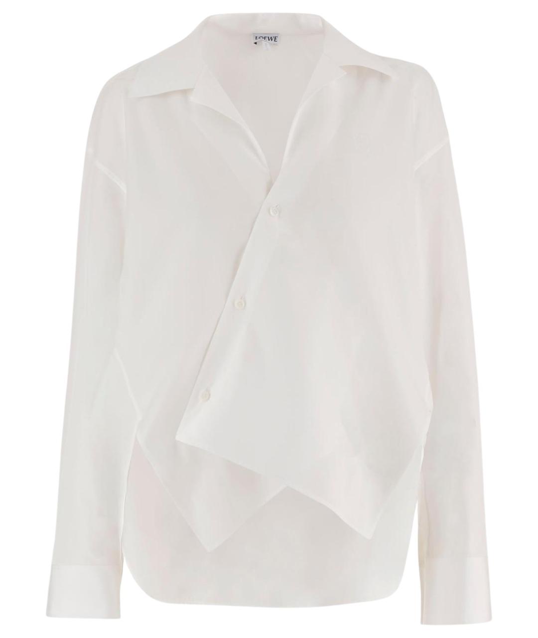 LOEWE Белая хлопковая рубашка, фото 1