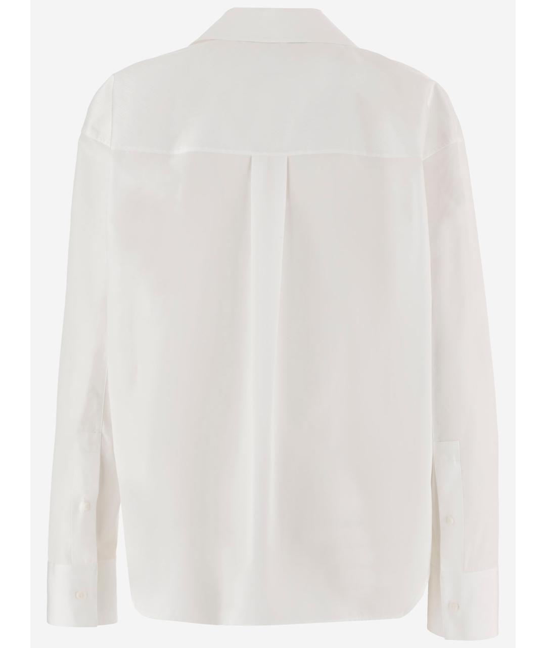 LOEWE Белая хлопковая рубашка, фото 2