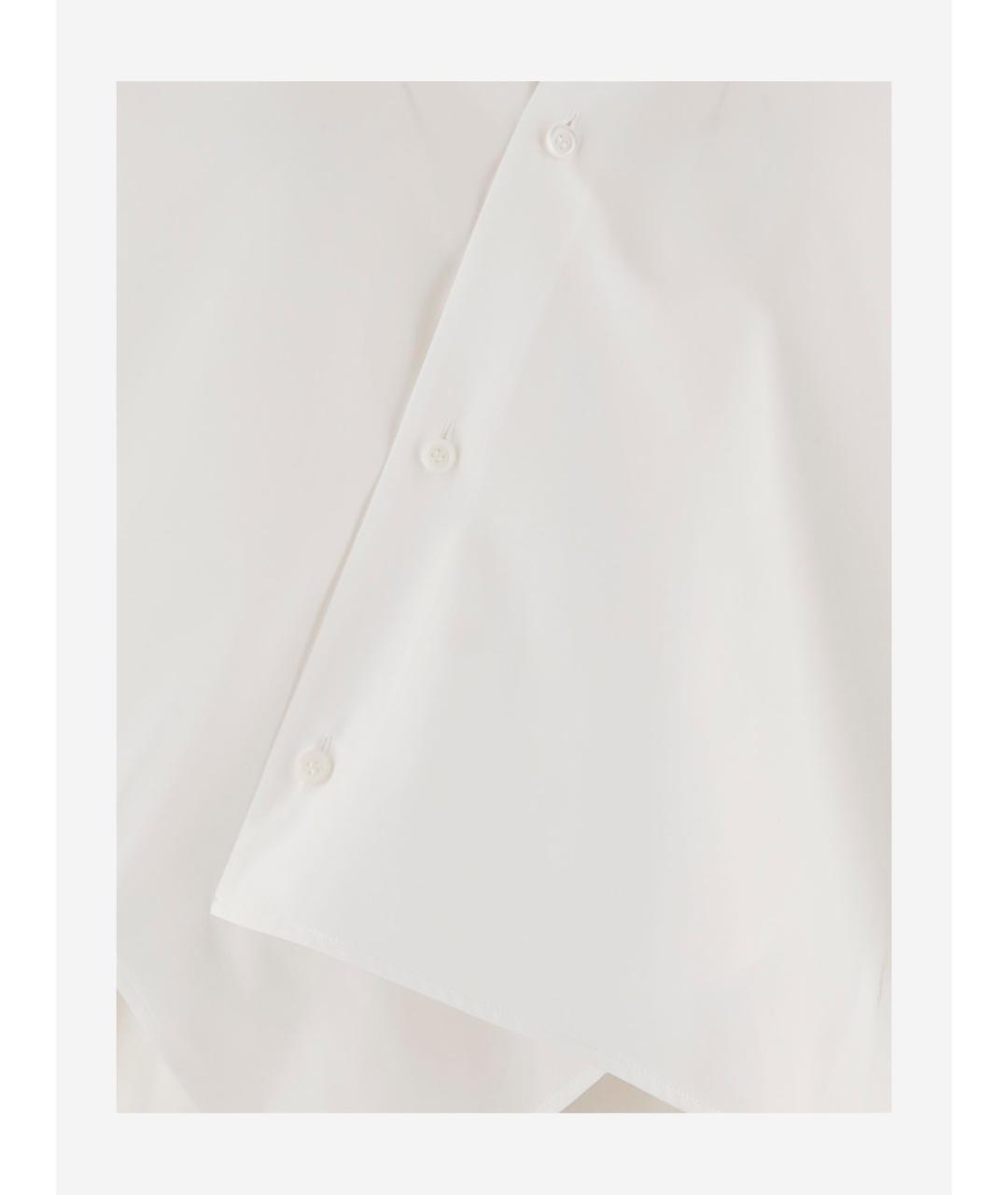 LOEWE Белая хлопковая рубашка, фото 3