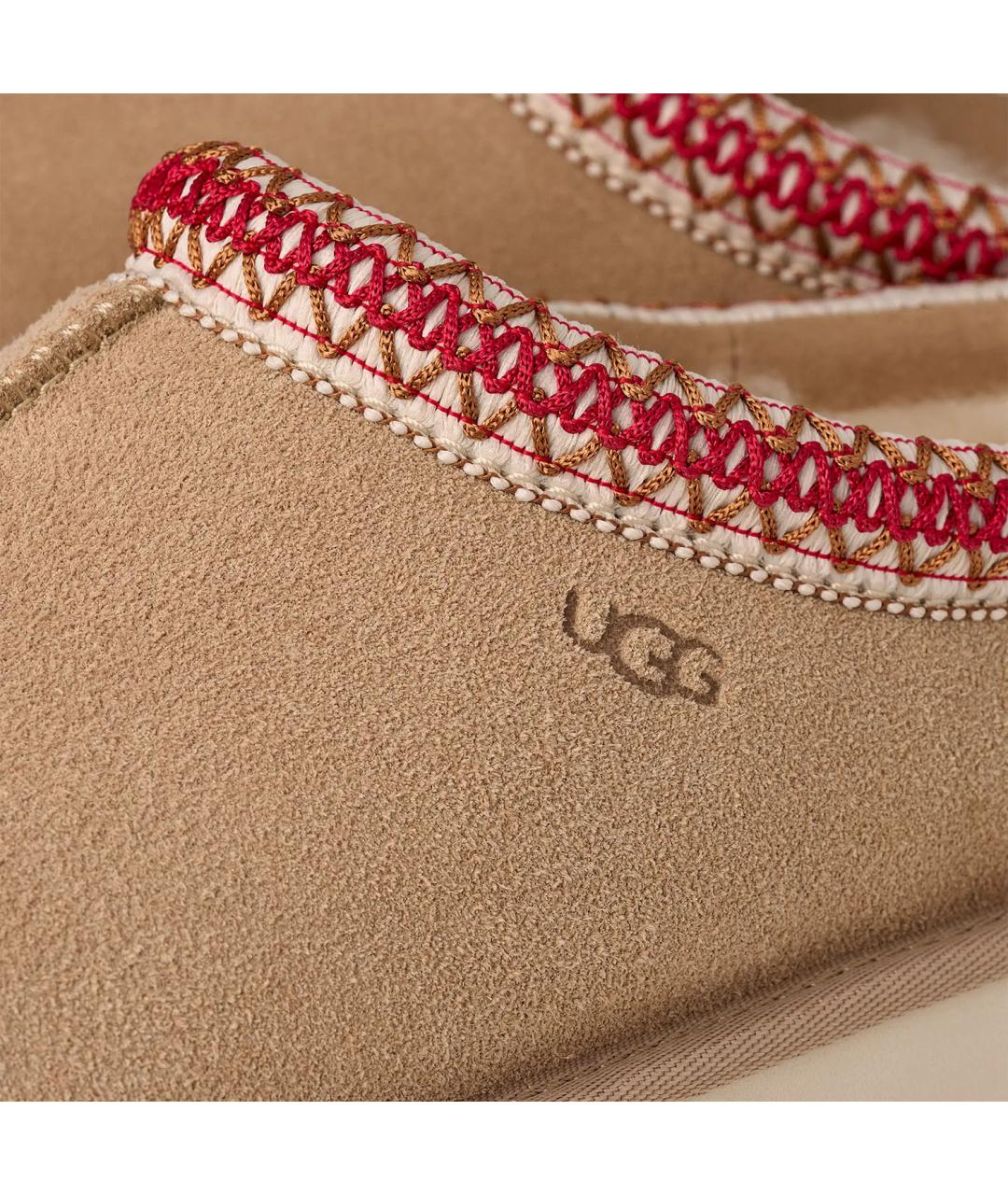 UGG AUSTRALIA Бежевые замшевые мюли, фото 5