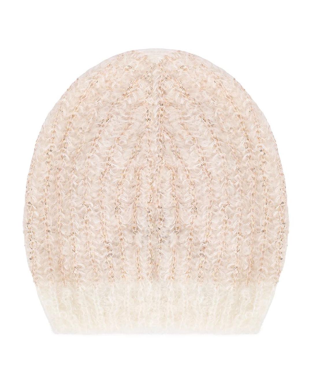 FABIANA FILIPPI Бежевая шапка, фото 1